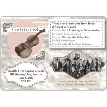 Cantata Fest Brochure