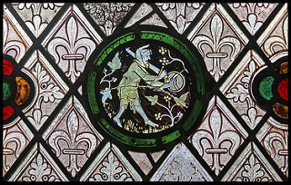 The Armed Man Stained Glass